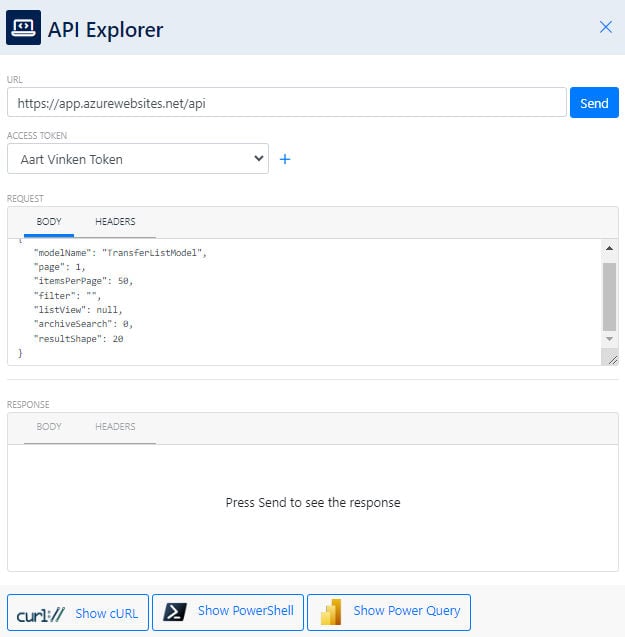 API explorer_XS