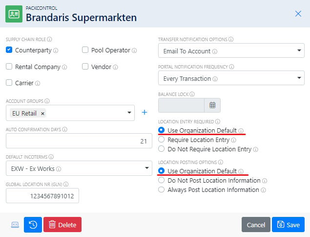 Organization default_XS